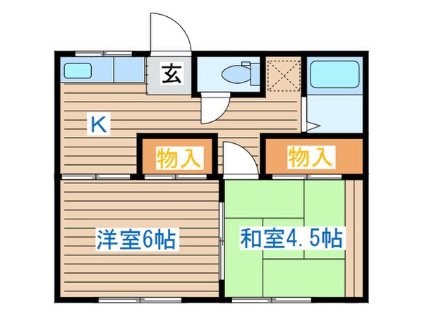 メゾン望洋の物件間取画像